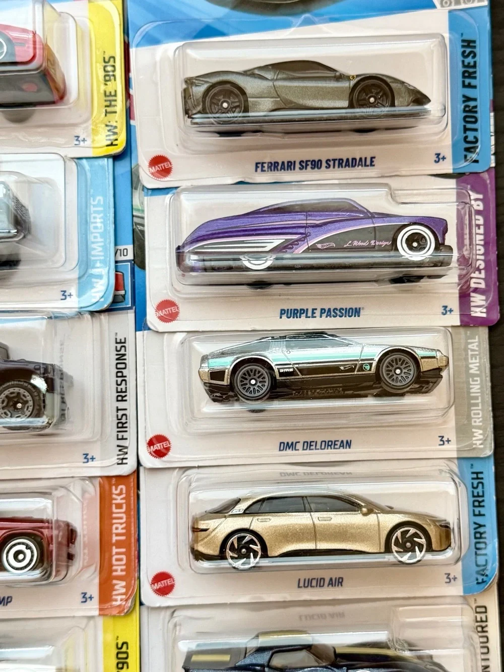 Bundle!! Buy one set, get the other for 5.00!  HotWheels Lot of 10 Die-Cast Cars